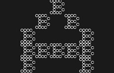 Design-Font Fractalism in der 3ten Iterationsstufe aus München