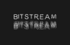 Generatives Design der Bitstream Font