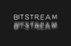 Generatives Design der Bitstream Font